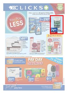 Clicks : You Pay Less (25 Apr - 19 May 2013), page 1