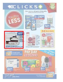 Clicks : You Pay Less (25 Apr - 19 May 2013), page 1