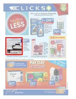 Clicks : You Pay Less (25 Apr - 19 May 2013), page 1