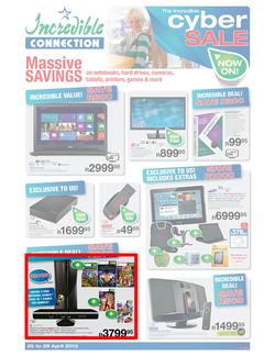 Incredible Connection : The Incredible Cyber Sale (25 Apr - 28 Apr 2013), page 1