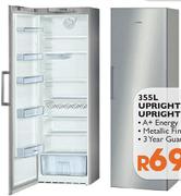Upright All Fridge or Upright All Freezer-355 Ltr