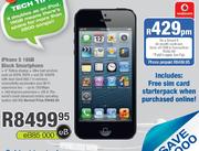 iPhone 5 16GB Black Smart Phone