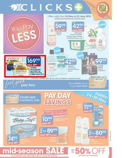 Clicks : You Pay Less (24 May - 23 Jun 2013), page 1