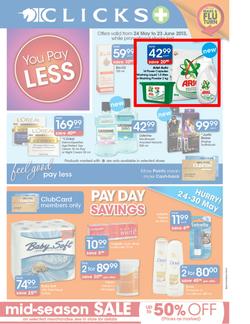 Clicks : You Pay Less (24 May - 23 Jun 2013), page 1