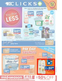 Clicks : You Pay Less (24 May - 23 Jun 2013), page 1