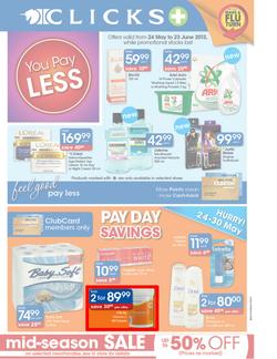 Clicks : You Pay Less (24 May - 23 Jun 2013), page 1
