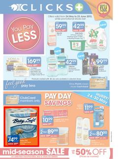 Clicks : You Pay Less (24 May - 23 Jun 2013), page 1
