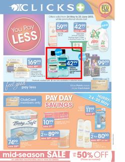 Clicks : You Pay Less (24 May - 23 Jun 2013), page 1