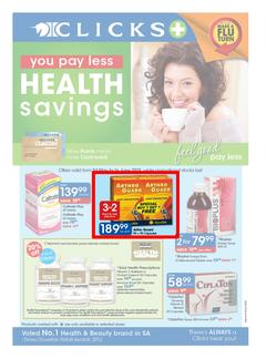 Clicks : Health Savings (24 May - 16 Jun 2013), page 1