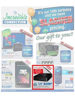 Incredible Connection : 18th Birthday - Our gift to you (30 May - 2 Jun 2013), page 1