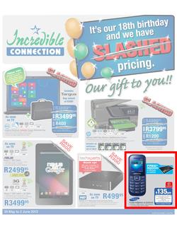 Incredible Connection : 18th Birthday - Our gift to you (30 May - 2 Jun 2013), page 1