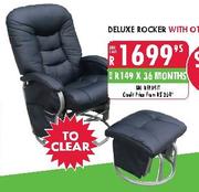 Deluxe Rocker With Ottoman