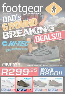 Footgear : Dad's ground breaking deals (Until 17 Jun 2013), page 1