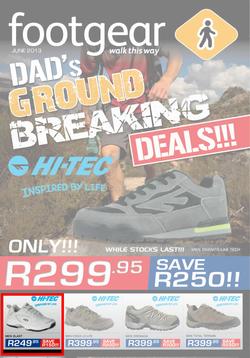 Footgear : Dad's ground breaking deals (Until 17 Jun 2013), page 1