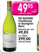 Fat Bastard Chardonnay or Sauvignon Blanc-750ml