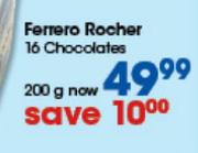 Ferrero Rocher 16 Chocolates-200g