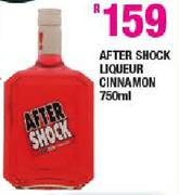 After Shock Liqueur Cinnamon-750ml