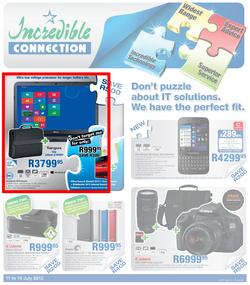 Incredible Connection : Don't puzzle about IT solutions (11 Jul - 14 Jul 2013), page 1