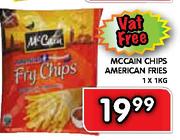 McCain Chips American Fries-1x1kg
