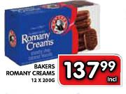 Bakers Romany Creams-12x200g