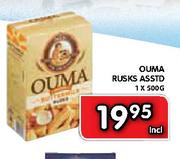 Ouma Rusks Asstd-1x500g