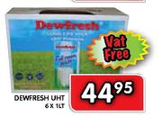 Dewfresh UHT-6x1ltr