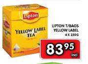 Lipton T/Bags Yellow Label-4x230g