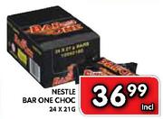 Nestle Bar One Choc-24x21g
