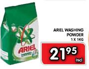 Ariel Washing Powder-1x1kg