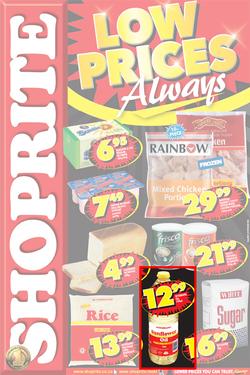 Shoprite Western Cape : Low Prices Always (10 Jul - 21 Jul 2013 2013), page 1