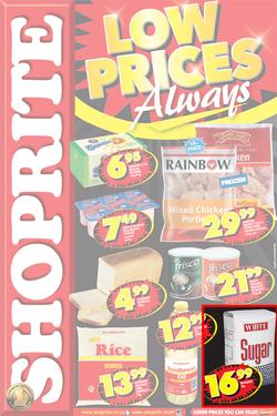 Shoprite Western Cape : Low Prices Always (10 Jul - 21 Jul 2013 2013), page 1