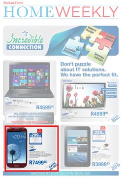 Incredible Connection : Don't puzzle about IT solutions (21 Jul - 28 Jul 2013), page 1