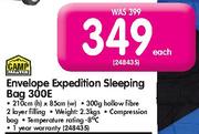 Camp Master Envelope Expedition Sleeping Bag 300E-Each