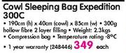 Camp Master Cowl Sleeping Bag Expedition 300C-Each