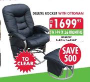 Deluxe Rocker wITH Ottoman