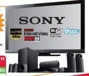 Sony LCD TV With DAVDZ340 Home Theatre System-102cm