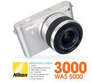 Nikon Mirrorless Camera(J1 Silver)