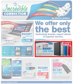 Incredible Connection : We offer only the best (12 Sep - 15 Sep 2013), page 1