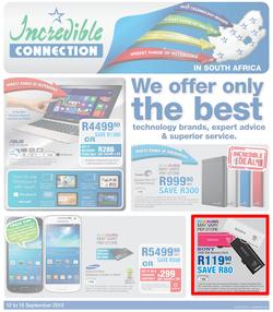 Incredible Connection : We offer only the best (12 Sep - 15 Sep 2013), page 1
