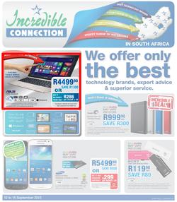 Incredible Connection : We offer only the best (12 Sep - 15 Sep 2013), page 1