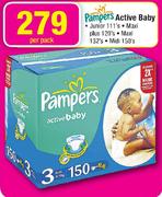 Pampers Active Baby-Per Pack