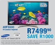 Samsung Full HD 40" Smart LED TV(40F5500)