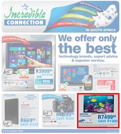 Incredible Connection : We offer only the best (3 Oct - 6 Oct 2013), page 1
