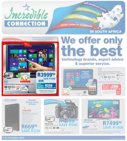 Incredible Connection : We offer only the best (3 Oct - 6 Oct 2013), page 1