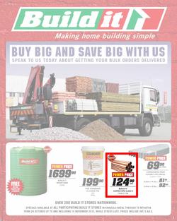 Build It KwaZulu-Natal : Buy Big And Save Big With Us (24 Oct - 16 Nov 2013), page 1