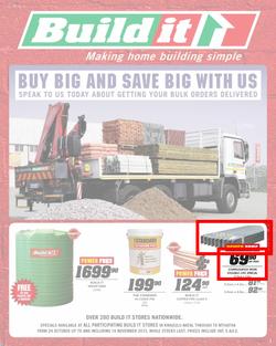 Build It KwaZulu-Natal : Buy Big And Save Big With Us (24 Oct - 16 Nov 2013), page 1