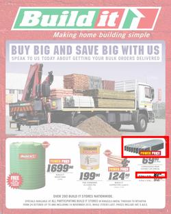 Build It KwaZulu-Natal : Buy Big And Save Big With Us (24 Oct - 16 Nov 2013), page 1