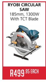 Ryobi 185mm best sale circular saw