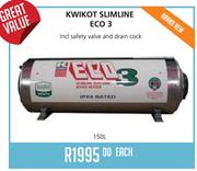 Kwikot Slimline ECO 3-150Ltr Each