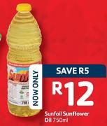 Sunfoil Sunflower Oil - 750ml